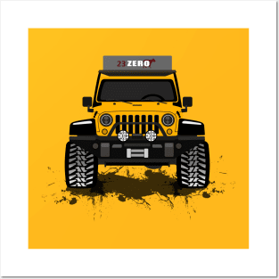 [Jeep] Clueless Overlanding 'Yellow' Posters and Art